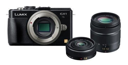 中古】パナソニック ミラーレス一眼カメラ ルミックス G5 ダブルズーム  