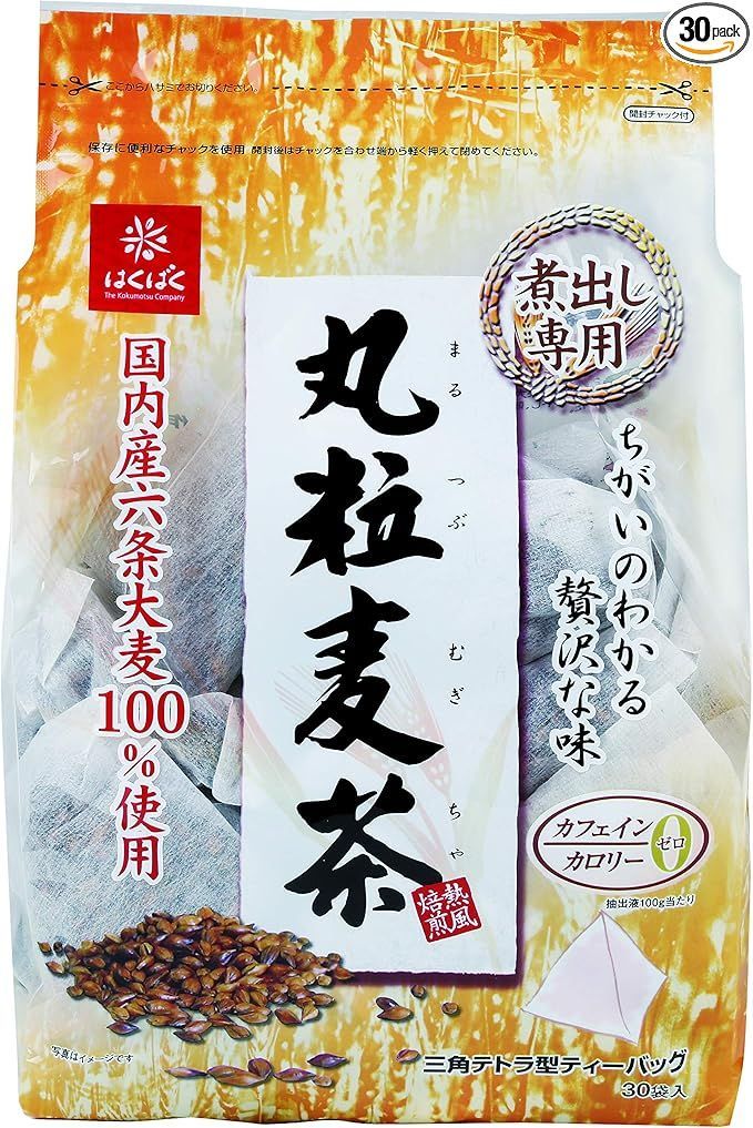 はくばく 丸粒麦茶 30g×30袋 はくばく |