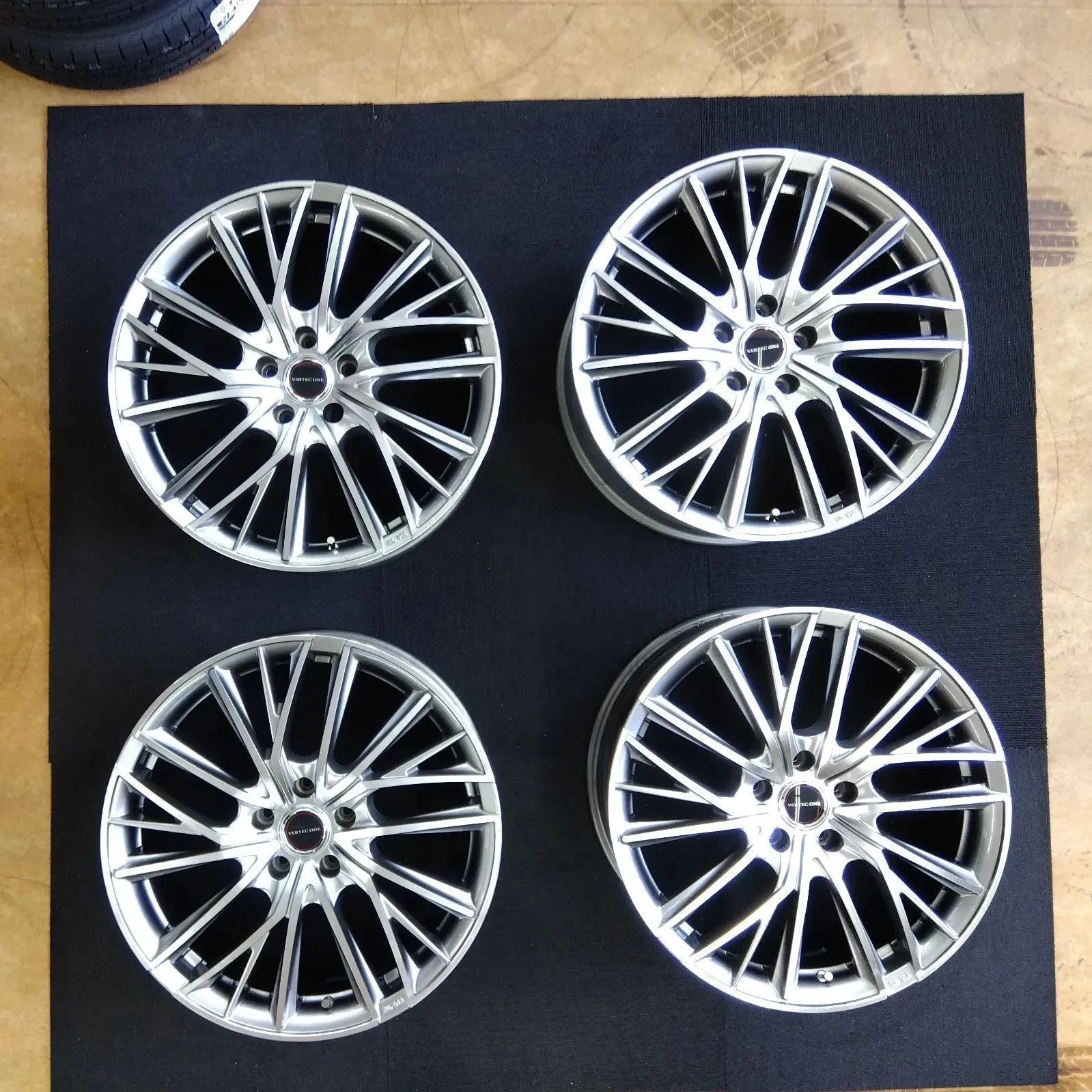ホイール 4本セット MID VERTEC ONE VULTURE 19インチ ヴァーテックワン ヴァルチャー