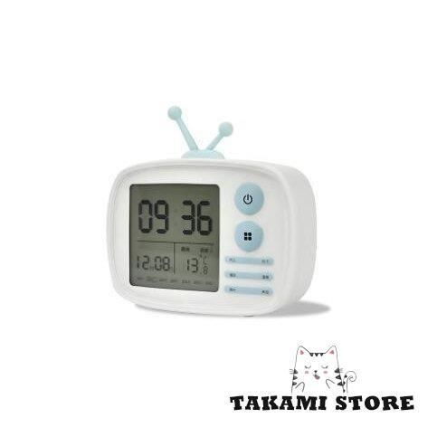 音声コントロールタッチ 学生大画面充電目覚まし時計