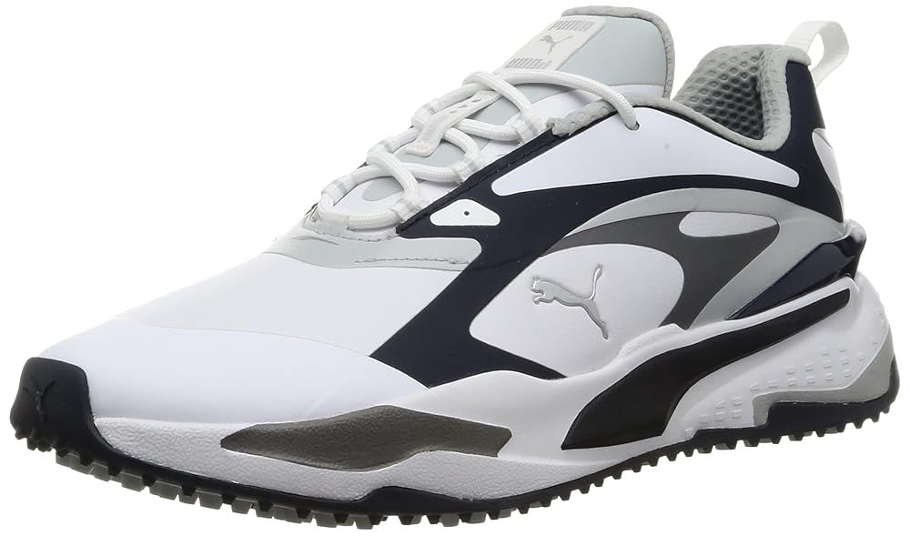 [プーマ] ゴルフシューズ GS ファスト メンズ プーマホワイト/ネイビーブレザー/ハイライズ 26.0 cm