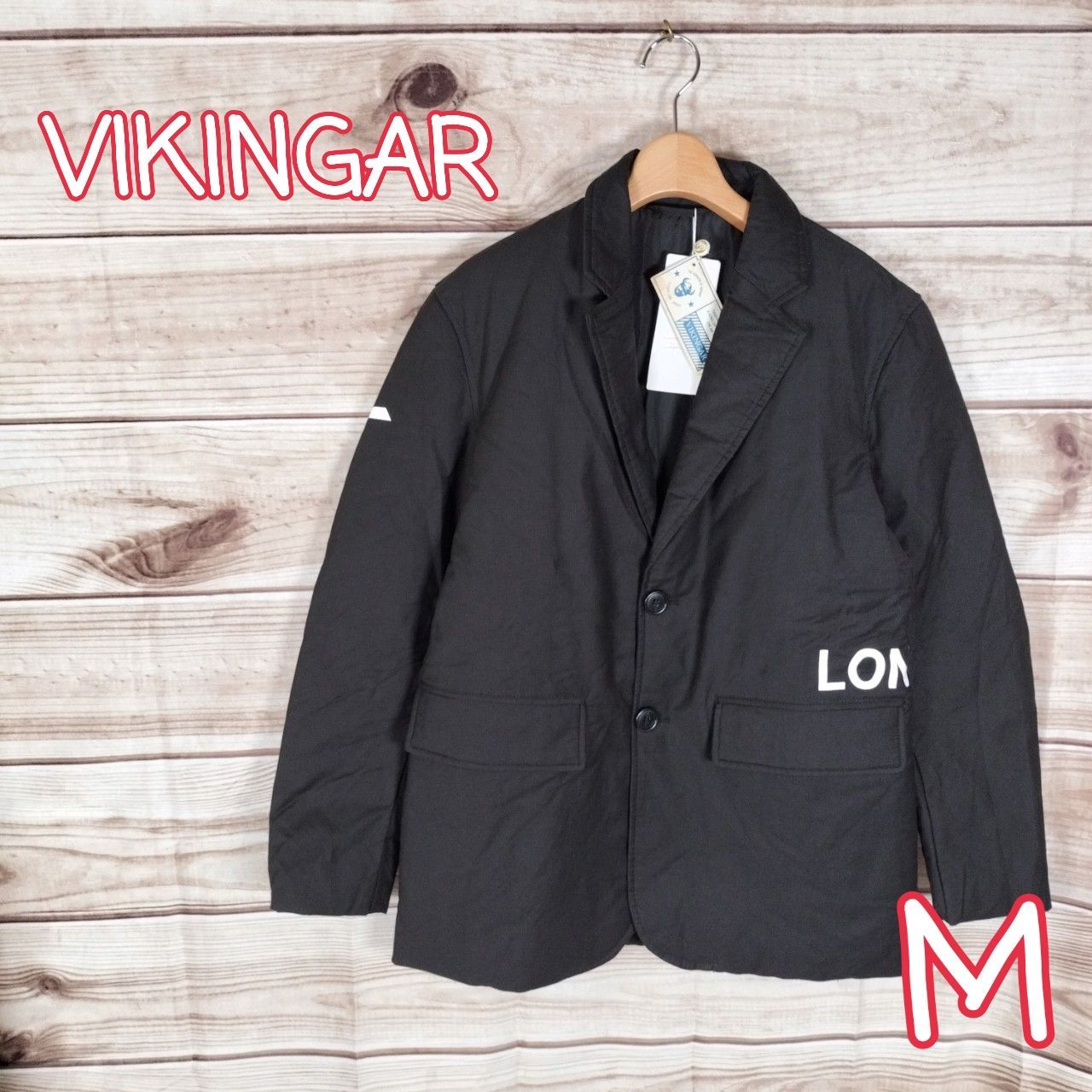 未使用 タグ付き VIKINGAR メンズ ダウンジャケット アウター