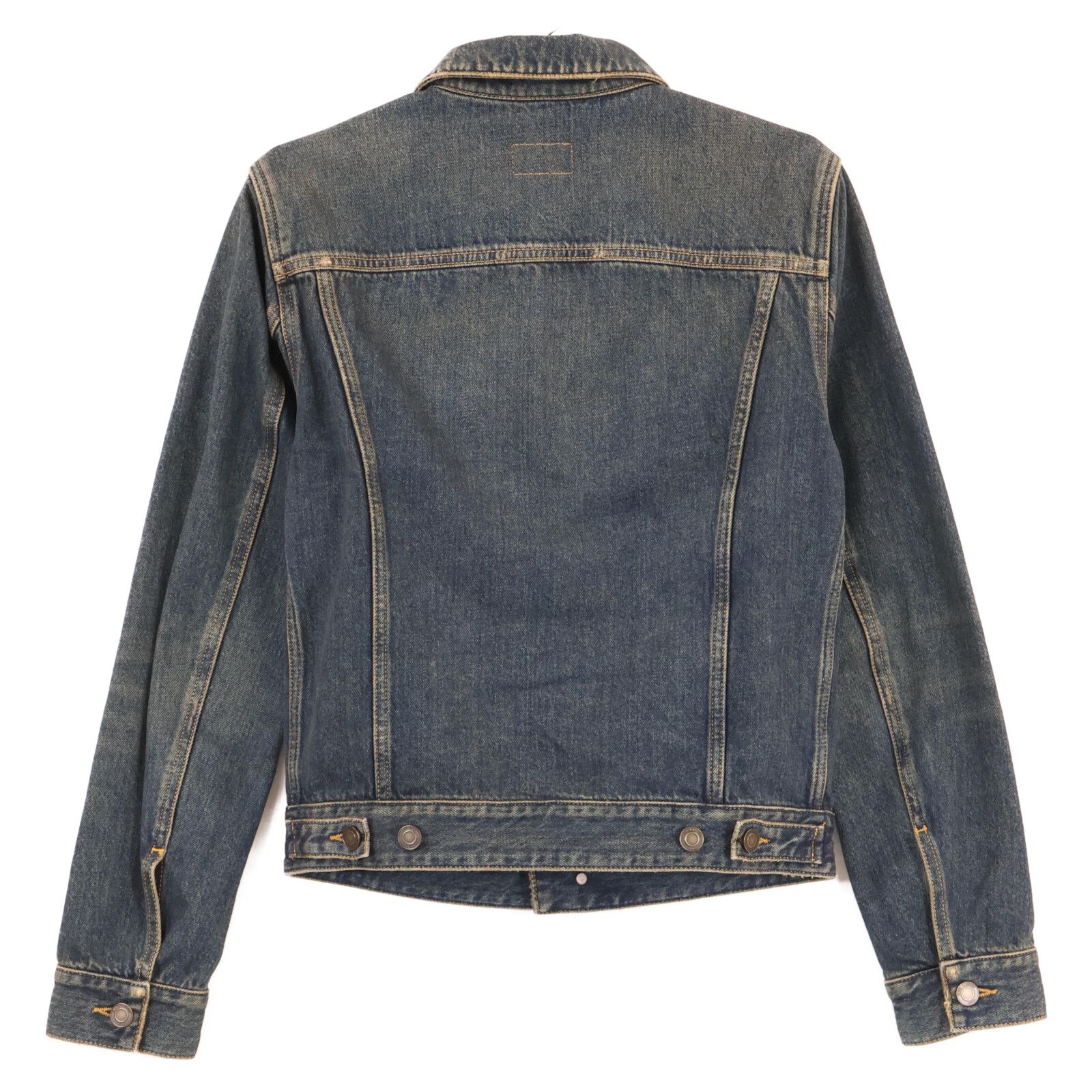 SAINT LAURENT デニムジャケット SAINT LAURENT PARIS サンローランパリ 16年製 ｴﾃﾞｨ期 ｳﾞｨﾝﾃｰｼﾞ