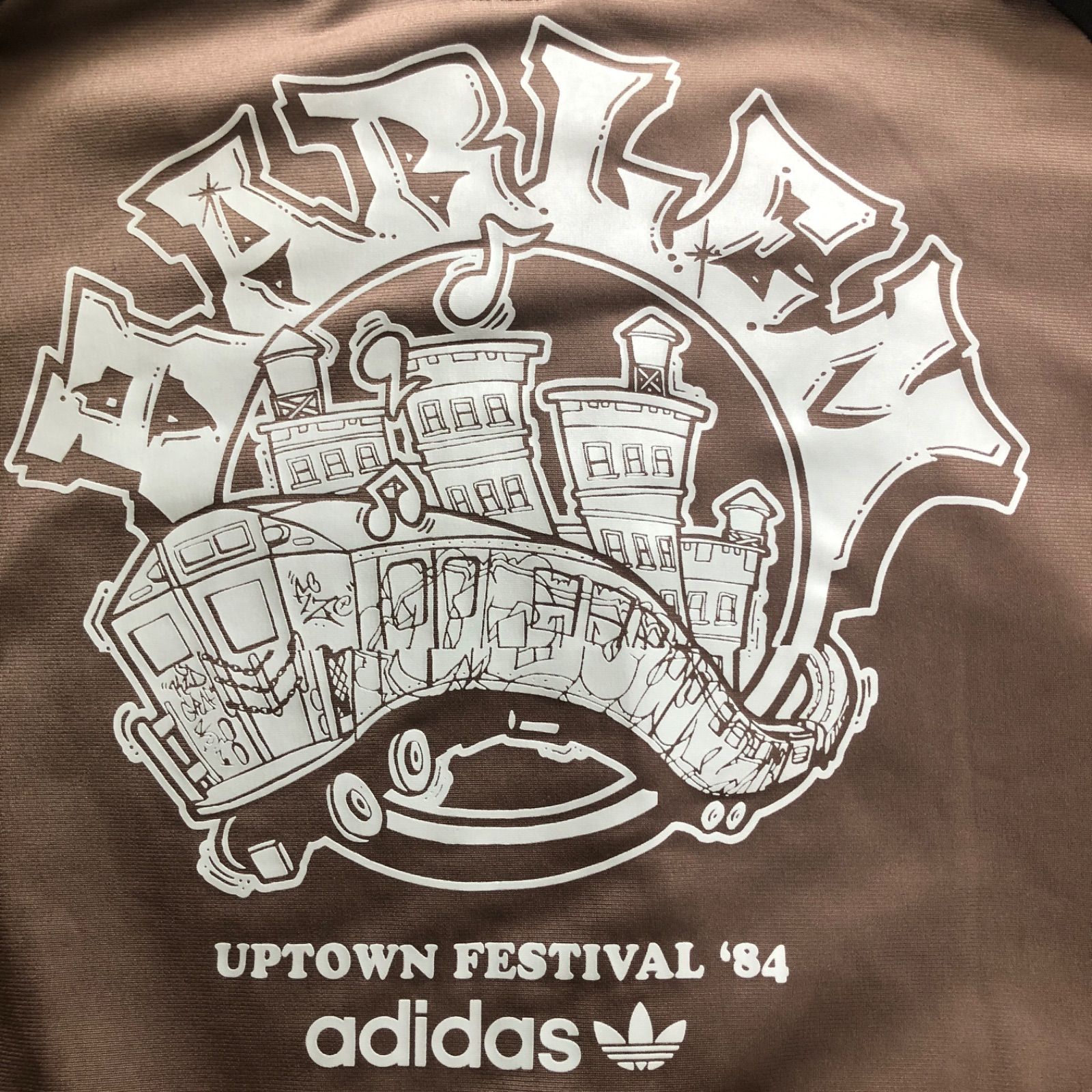 HARLEM⭐️adidasトラックジャケット/ジャージ XL 刺繍⭐️UPTOWN 