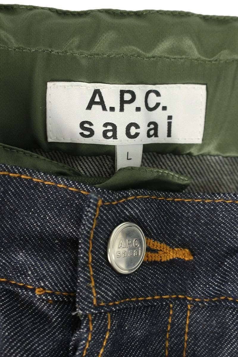 サカイ ×アーペーセー A.P.C. 21SS 21E2-PAADX-M08372 PANTALON