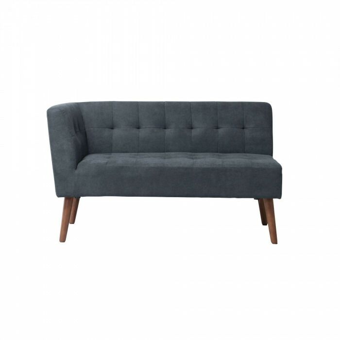 弘益 KOEKI MASH ミルド アームソファ 右肘 ディープブルー MLDLS001RDBL