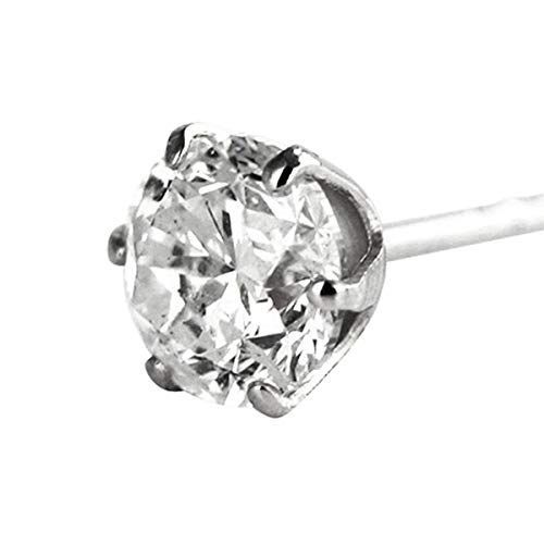 ダイヤモンドワールド レディース ジュエリー PT900 ダイヤモンド ピアス 0.60ct 6本爪タイプ ダイヤモンド FGカラー : [ダイヤモンドワールド] レディース ジュエリー PT900