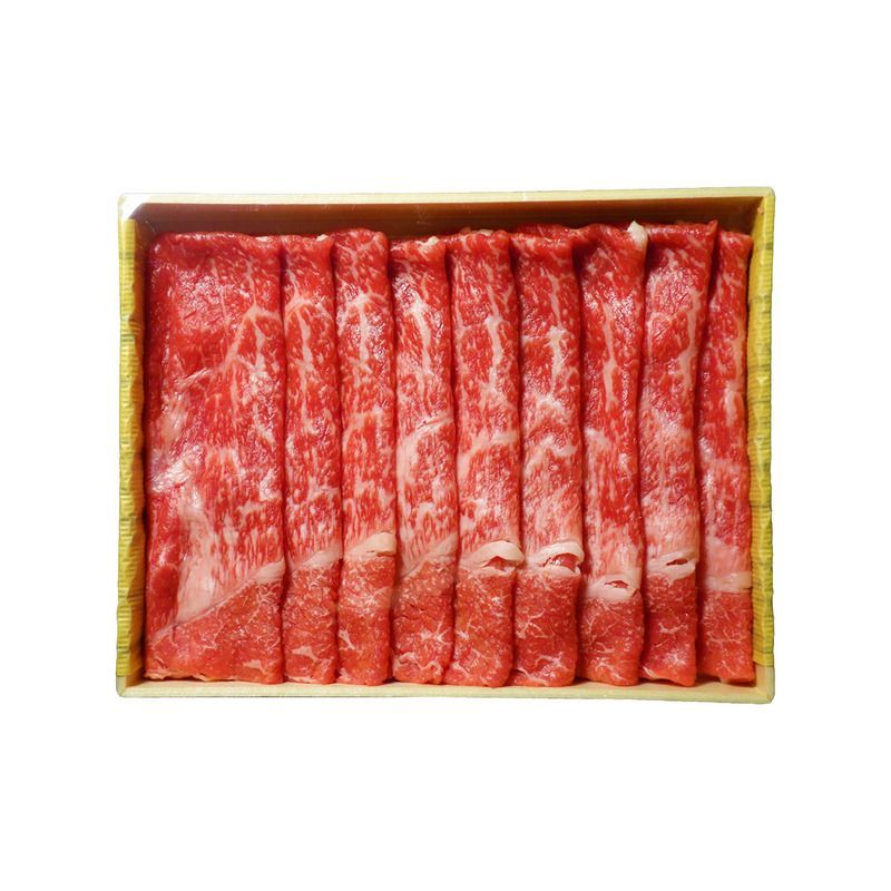 肉工房三協 熊本 あか牛 リブローススライス 400g 冷凍 折箱入り ローススライス くまもと あか牛 赤身 しゃぶしゃぶ すき焼き リブロース お取り寄せ ギフト 贈答用 和牛 熊本和牛 熊本 前田家 MAEDAYA MERCADOAVALIA_COM_BR