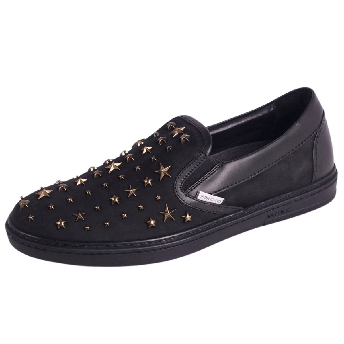 未使用 ジミーチュウ JIMMY CHOO スニーカー スリッポン スタッズ ス