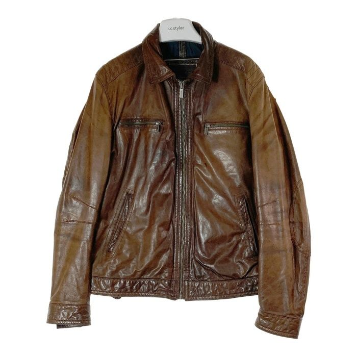 Jacket Massimo Dutti Brown size XS International in Suede