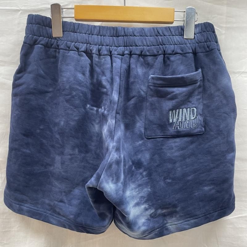 WIND AND SEA ウィンダンシー パンツ ショートパンツ WDS-O-ESS2-24-Q3-PT-01 SEA SWEAT WIDE SHORT コットン NVY ネイビー