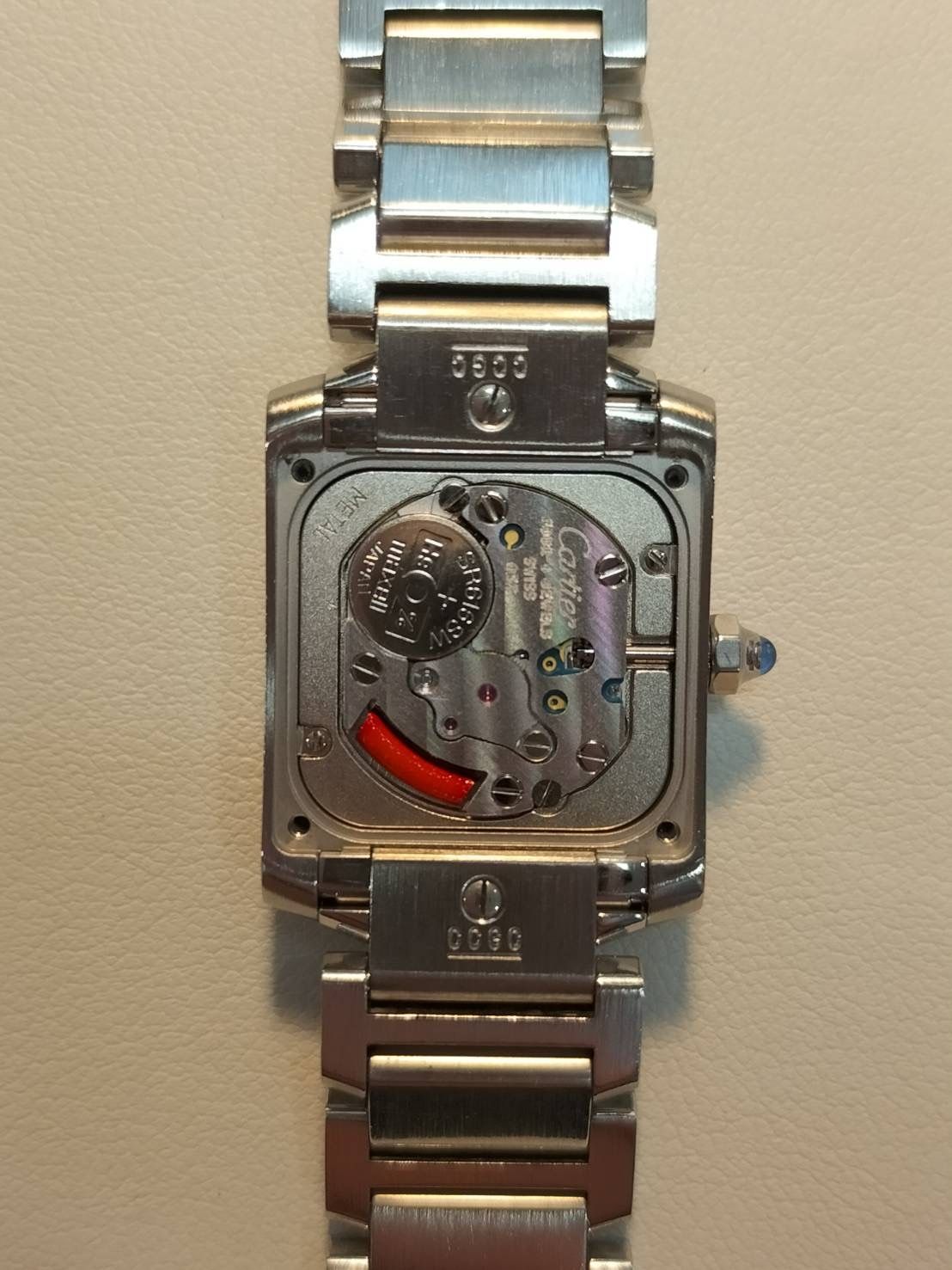 T937 カルティエ タンクフランセーズSM 2384 51008Q3 クォーツ CARTIER カルティエ タンク フランセーズSM W51008Q3 | ブランド