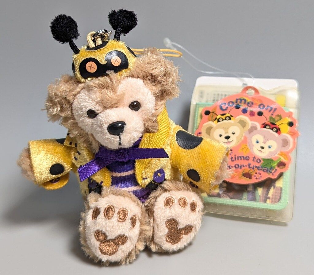 東京ディズニーシー ぬいぐるみストラップ Duffy's Halloween