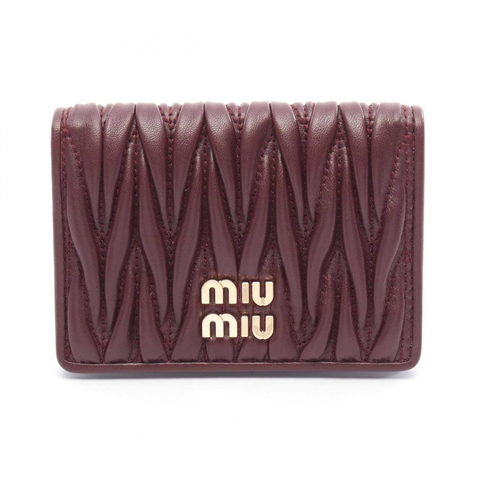 Miu Miu ミュウ ミュウ マテラッセ カードケース