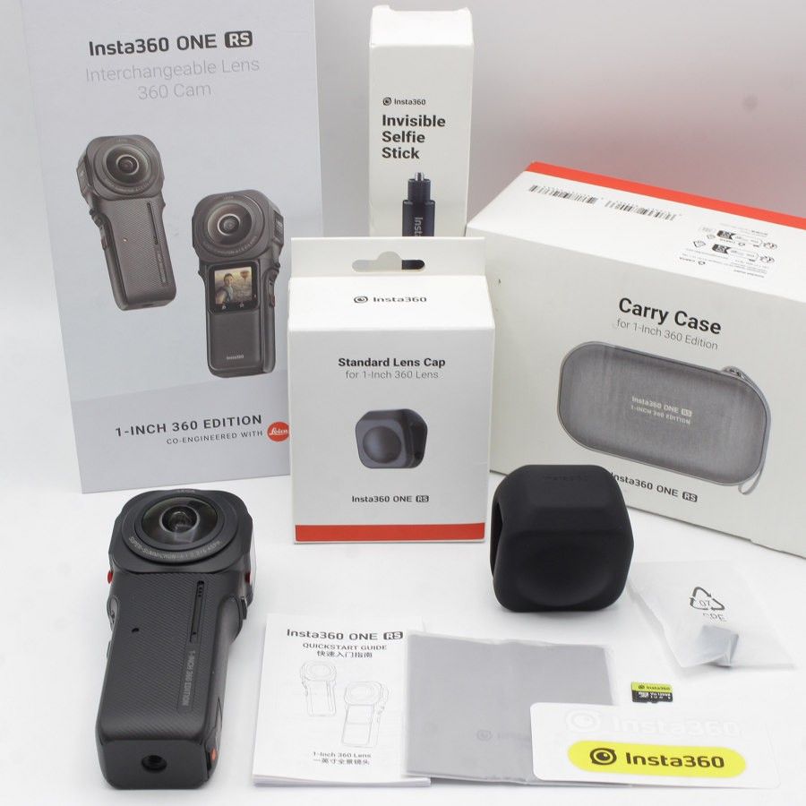 美品】Insta360 ONE RS 1-INCH 360 Edition CINRSGP/D 別売り 
