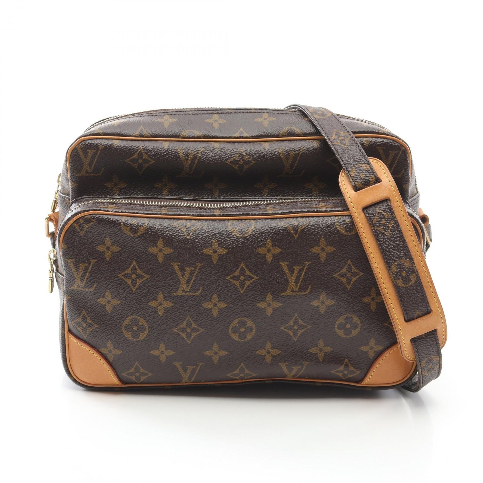 ルイ ヴィトン LOUIS VUITTON ショルダーバッグ ナイル モノグラム M45244 PVCコーティングキャンバス レザー ナイル レディース Used A