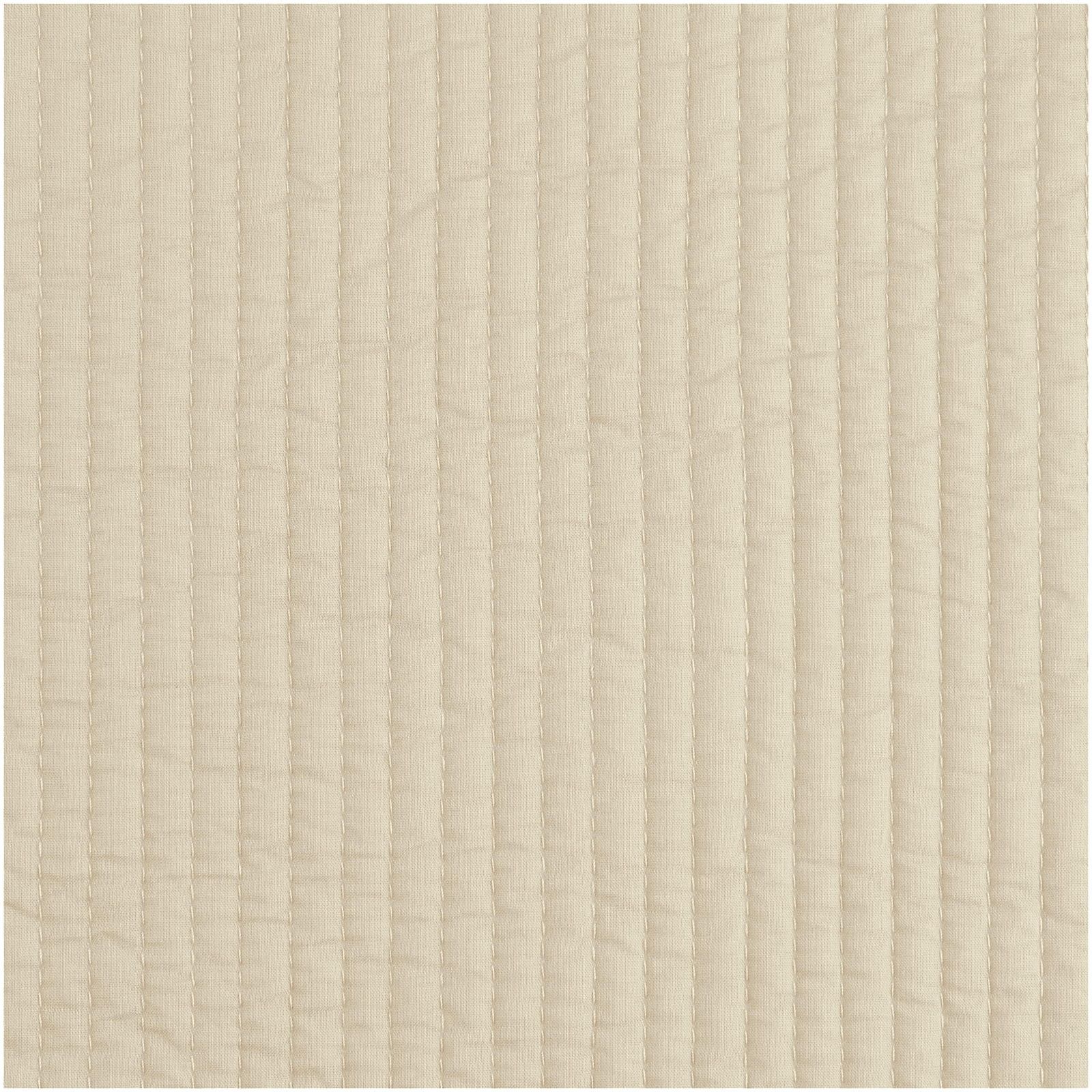 Color:ナチュラル_Style:レシピなし(125cm巾×1m) KIYOHARA ヌビ 生地 イブル キルティング 無地 約125cm巾×1mカット Col.N ナチュラル KOF53-1M