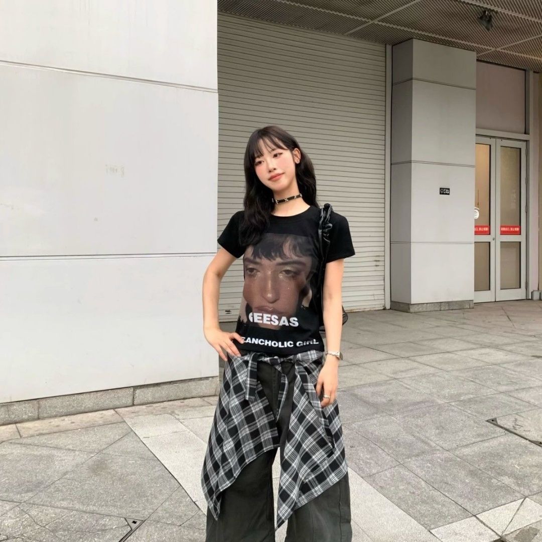 y2k vintage nowhere matilda eyes tee t-shirt 00s - メルカリ