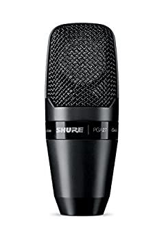 SHURE コンデンサーマイク スタジオ ボーカル用 付属ケーブルなし PGA27-LC