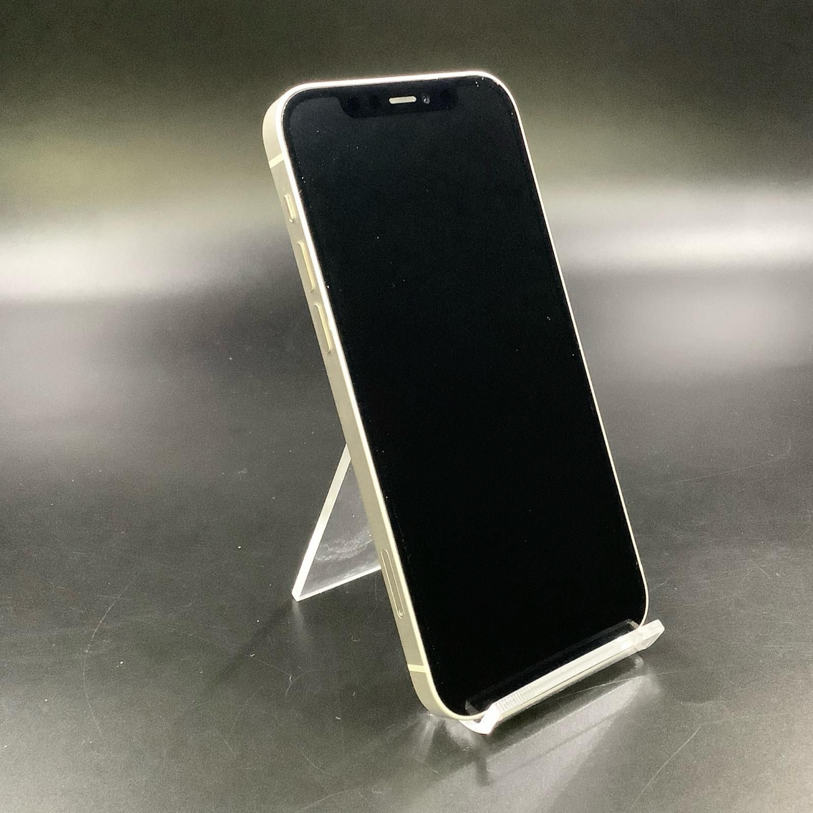 iPhone 12 64GB ホワイト docomo 白ロム 動作確認済 72%【全額返金保証