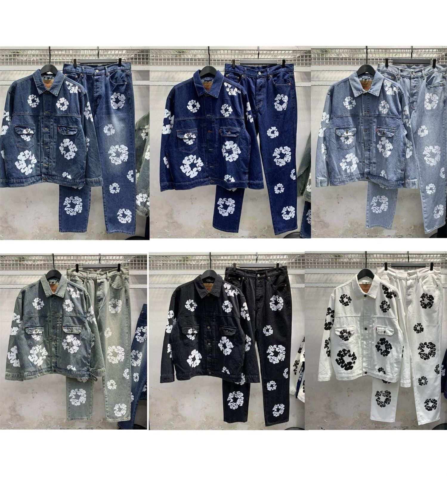 Denim Tears × LEVI'S 501 デニムティアーズ セット6カラー Denim Tears × LEVI'S 501 デニムティアーズ セット6カラー