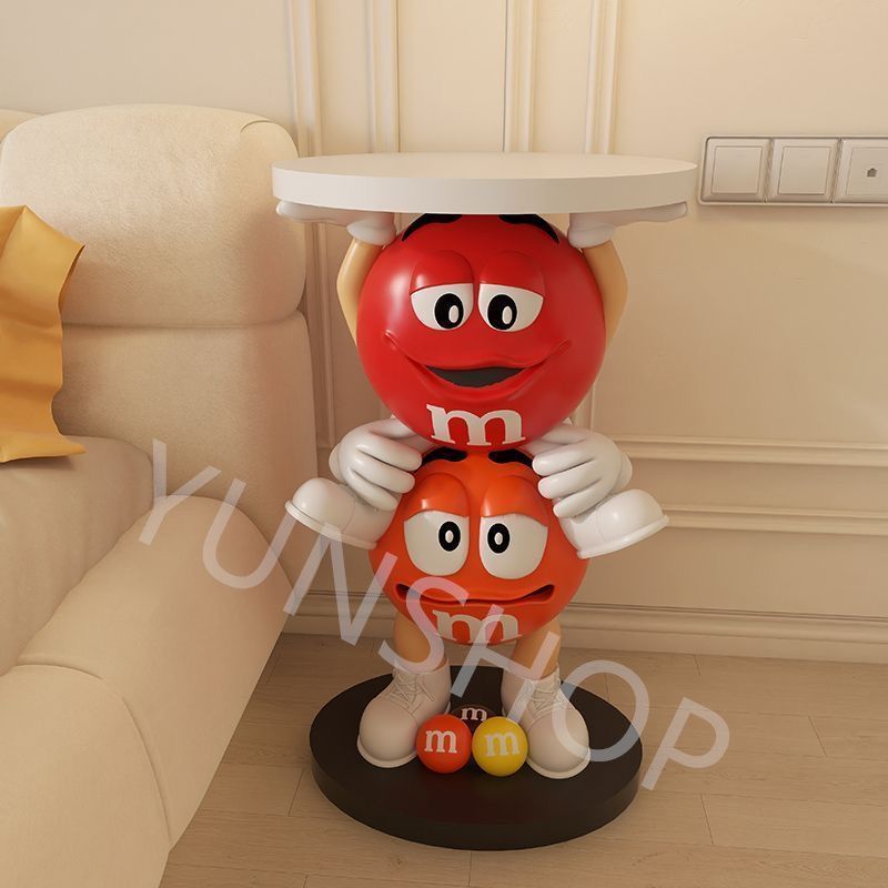 新品未使用m&ms インテリアフィギュア 45cm 家具 超可愛いサイド