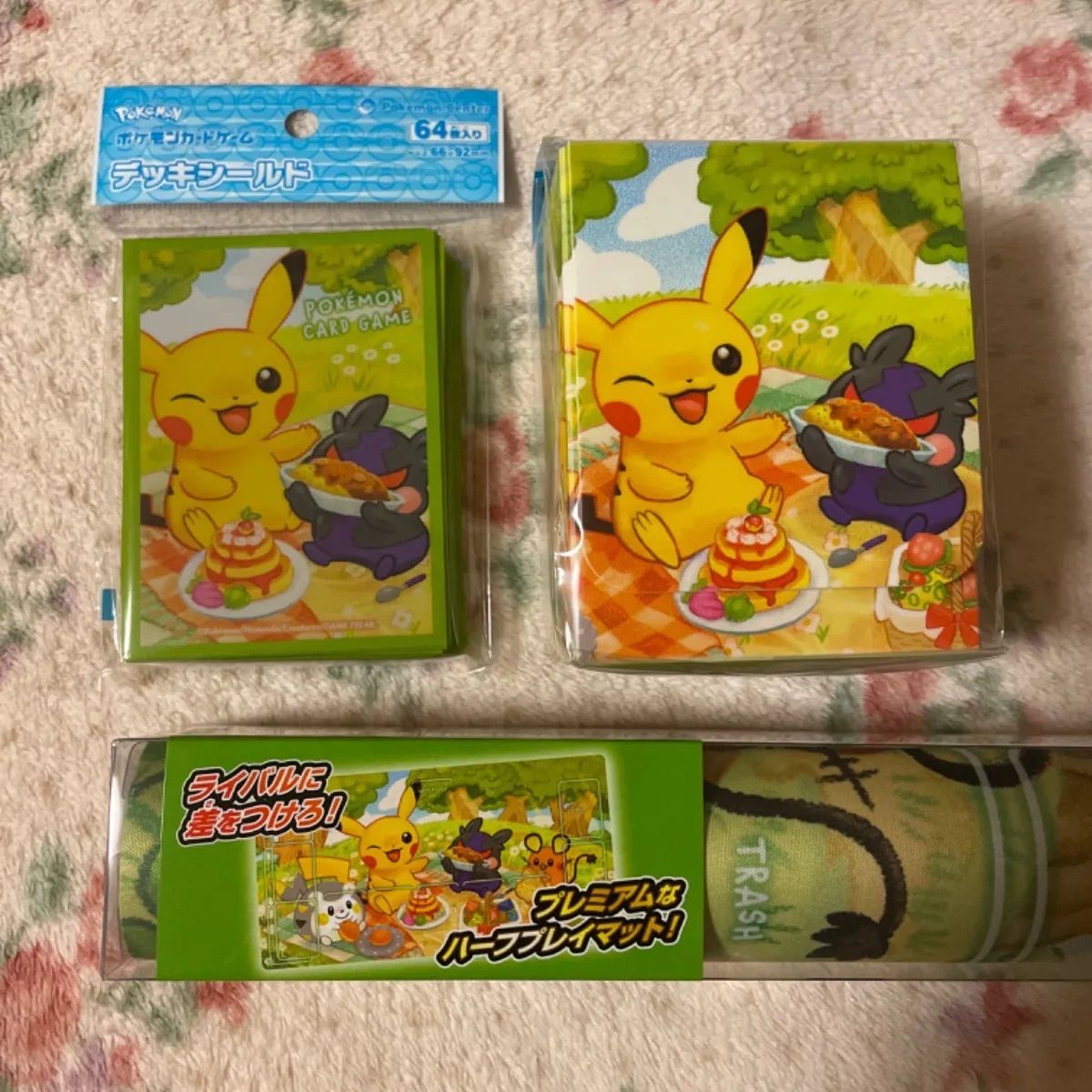 未開封】ポケモンカード ピカチュウ＆モルペコ デッキシールド デッキ