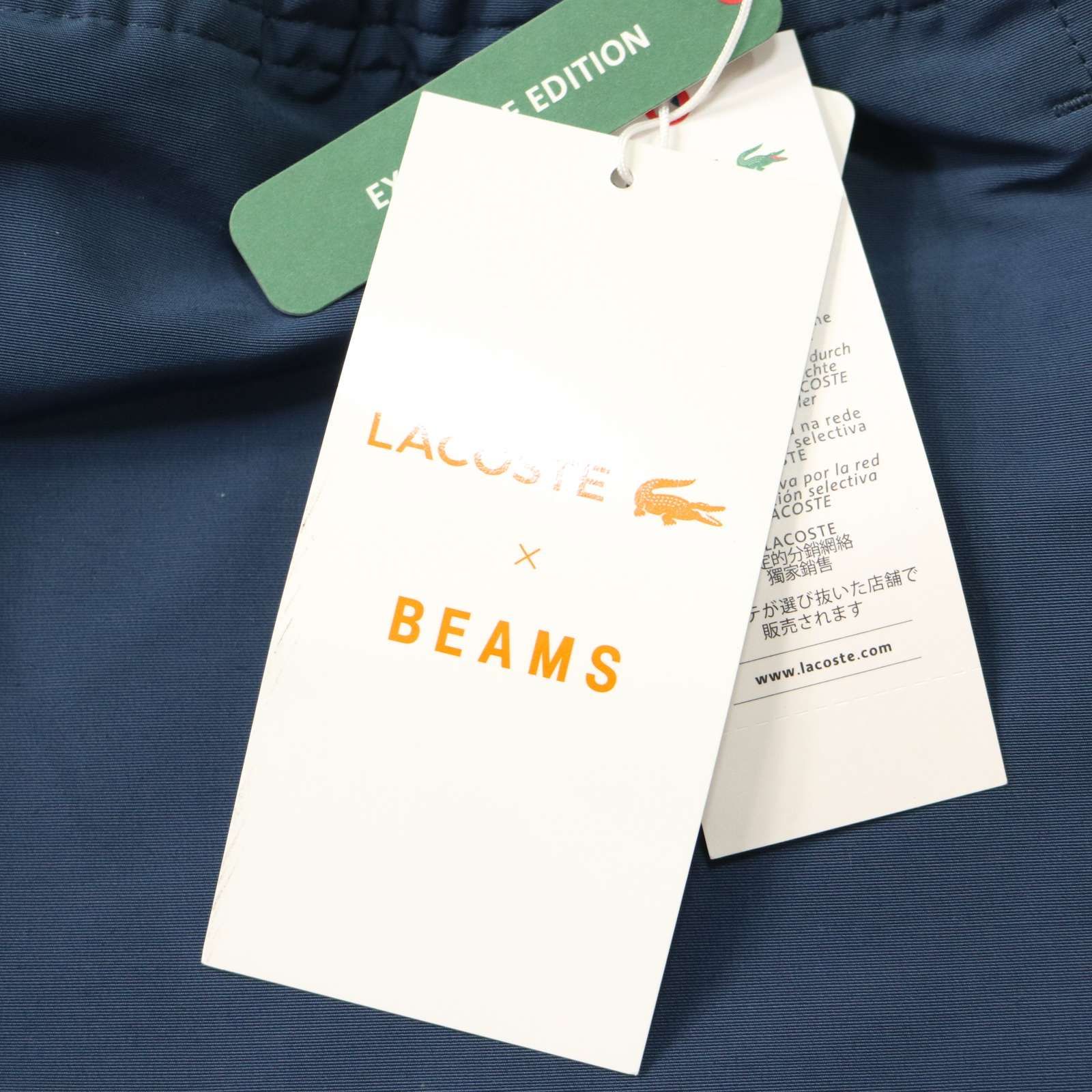 新品】 LACOSTE × BEAMS ラコステ × ビームス別注☆ EXCLUSIVE