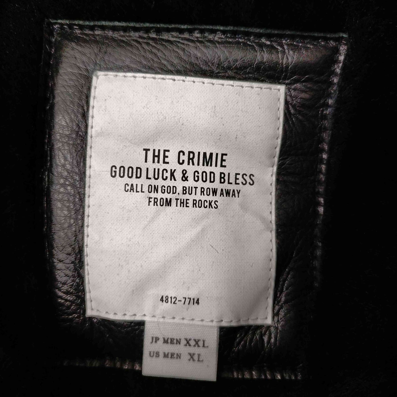 クライミー THE CRIMIE MOUTON W RIDERS JACKET メンズ JPN：XXL