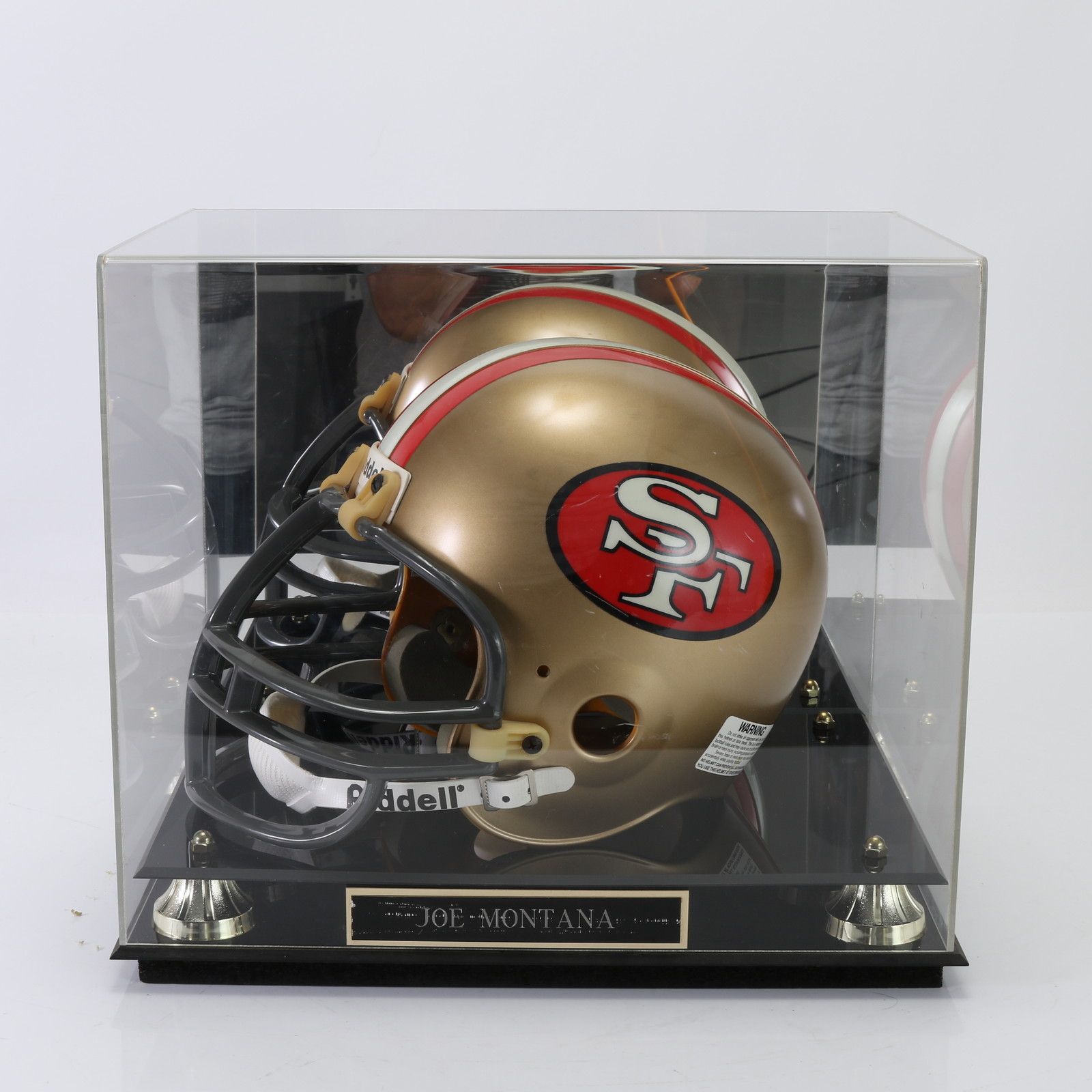 SF 49ERS ヘルメット ジョー モンタナ アメリカンフットボール