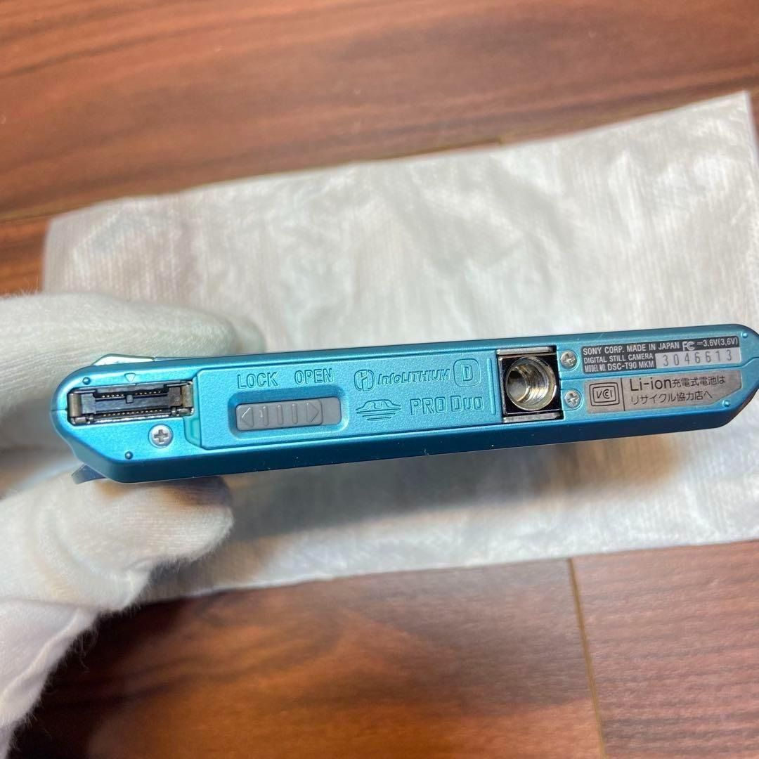 SONY Cyber-shot DSC-T90 デジカメ ほぼ新品 3432 - メルカリ