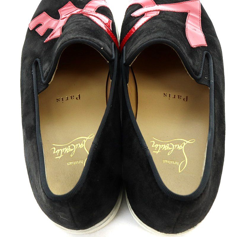 クリスチャンルブタン Christian louboutin スエード LOVE スリッポン