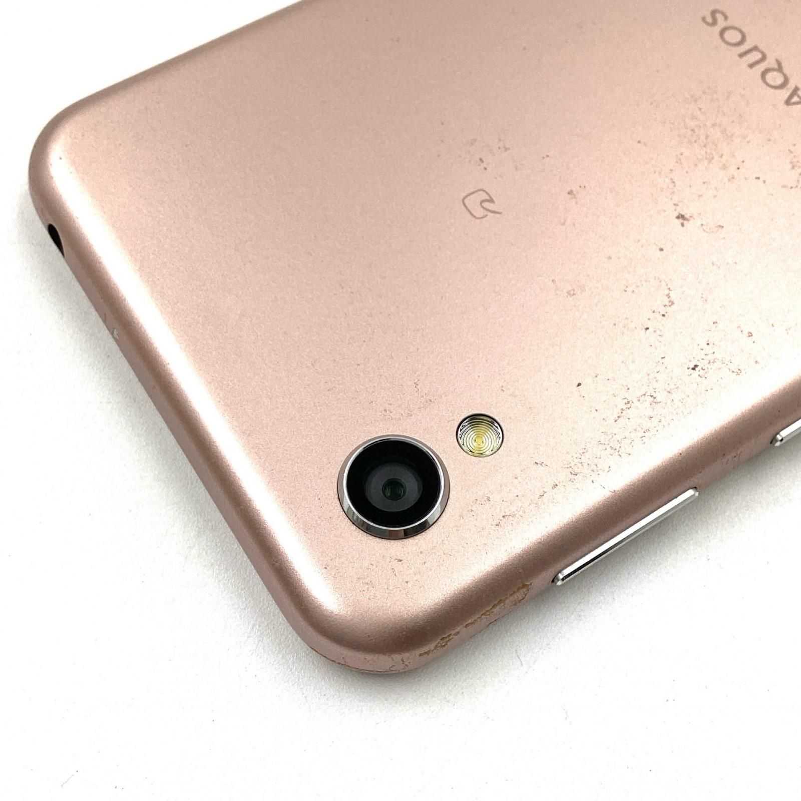 SHARP AQUOS sense2 32GB ピンクゴールド au SIMフリー SHV43 白