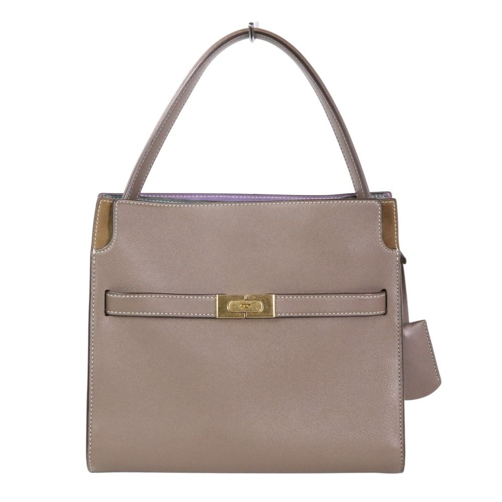 美品 TORY BURCH トリーバーチ リー ラジウィル スモール ダブルバッグ 