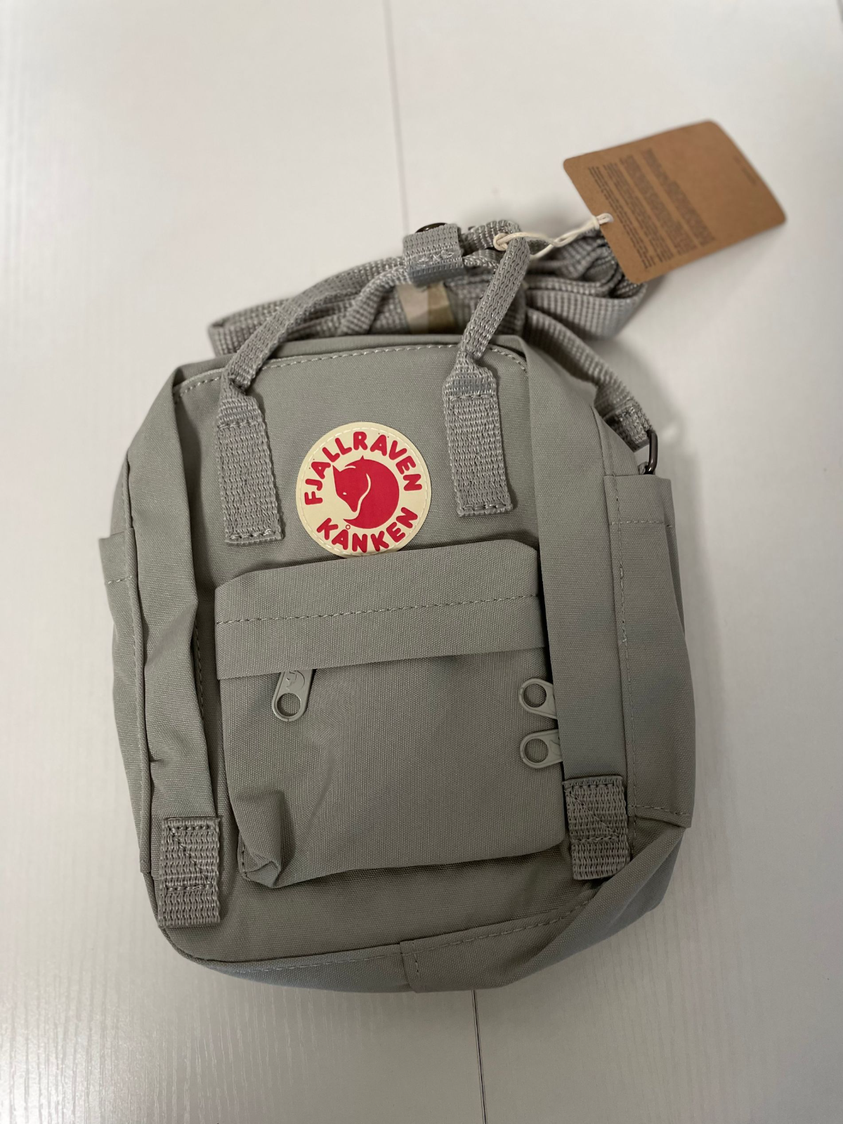 FJALL RAVEN KANKEN カンケンバッグ フェールラーベン ショルダーバッグ 2.5L frost grey