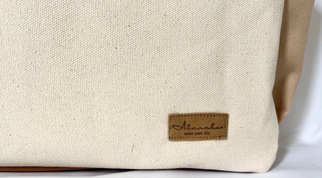 サイドポケット 大きめトートバッグ