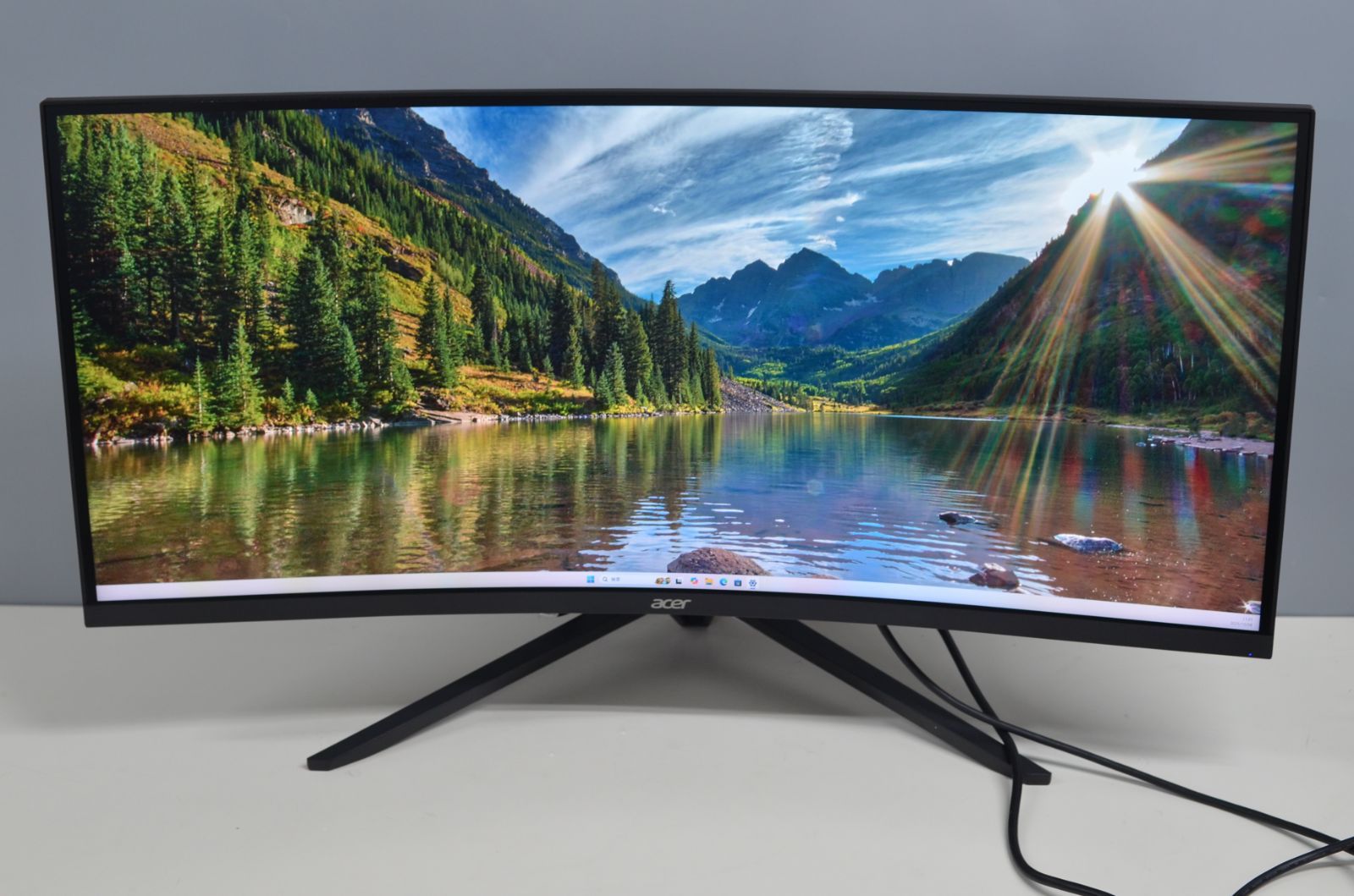 ACER ED343CUR V3bmiippx 34型ワイド 湾曲液晶ディスプレイ UWQHD 済