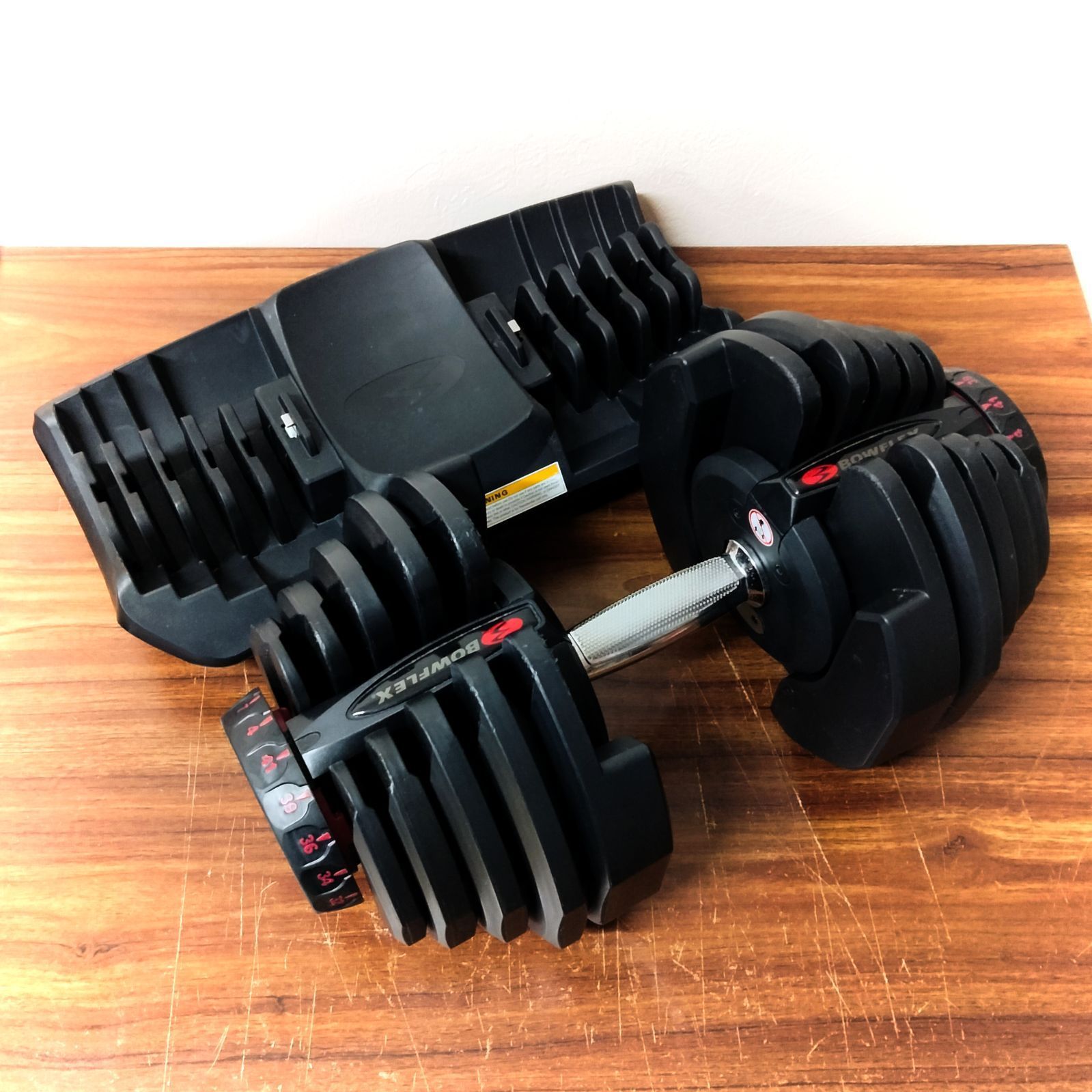 人気定番，本物保証】 ボウフレックス Bowflex 可変式ダンベル 4-41kg