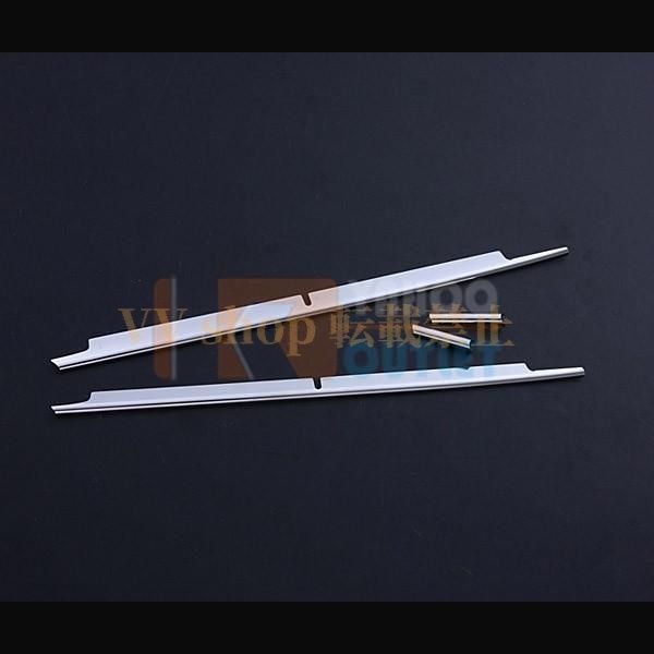 N-BOX カスタム JF1 JF2 フロントバンパーグリルカバー ガーニッシュ ステンレス製 鏡面 メッキ カスタム パーツ 外装 4P EX393 BRIGHTFACE_UK