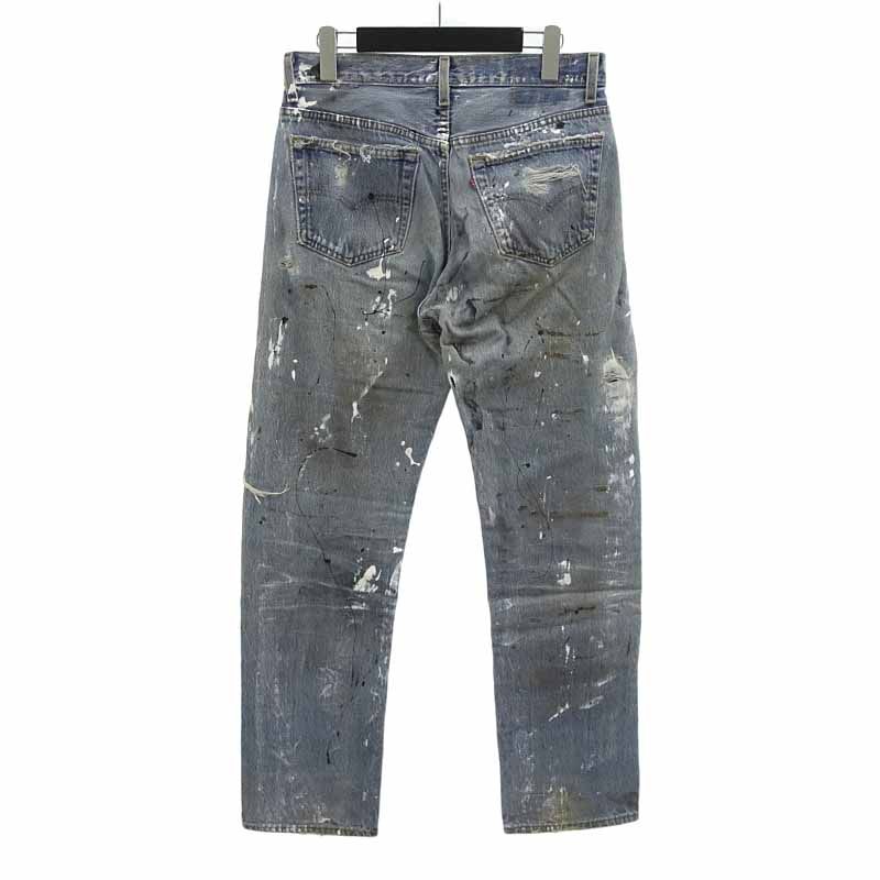 リーバイス/LEVIS リメイク ペイント ダメージ 加工 デニム