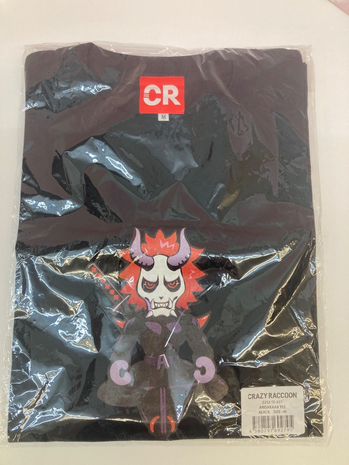 広店】CRストア ありさか Tシャツ Crazy Raccoon Arisakaaa【710