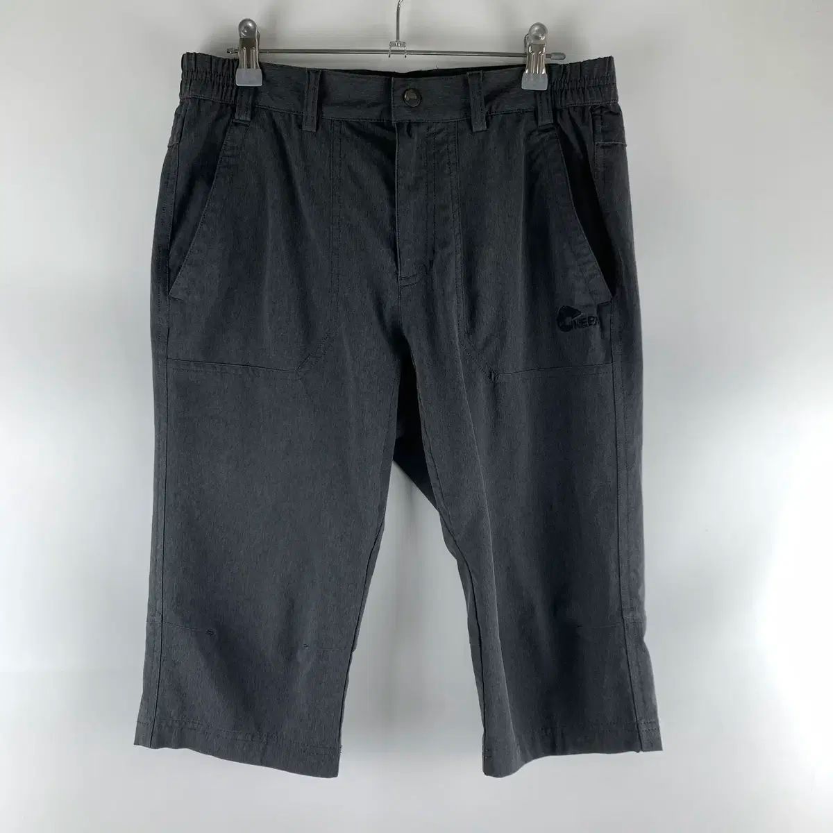 メヌエ] スクエアトゥ 6.5cmヒール ローファー[6.5cmヒール] スクエア