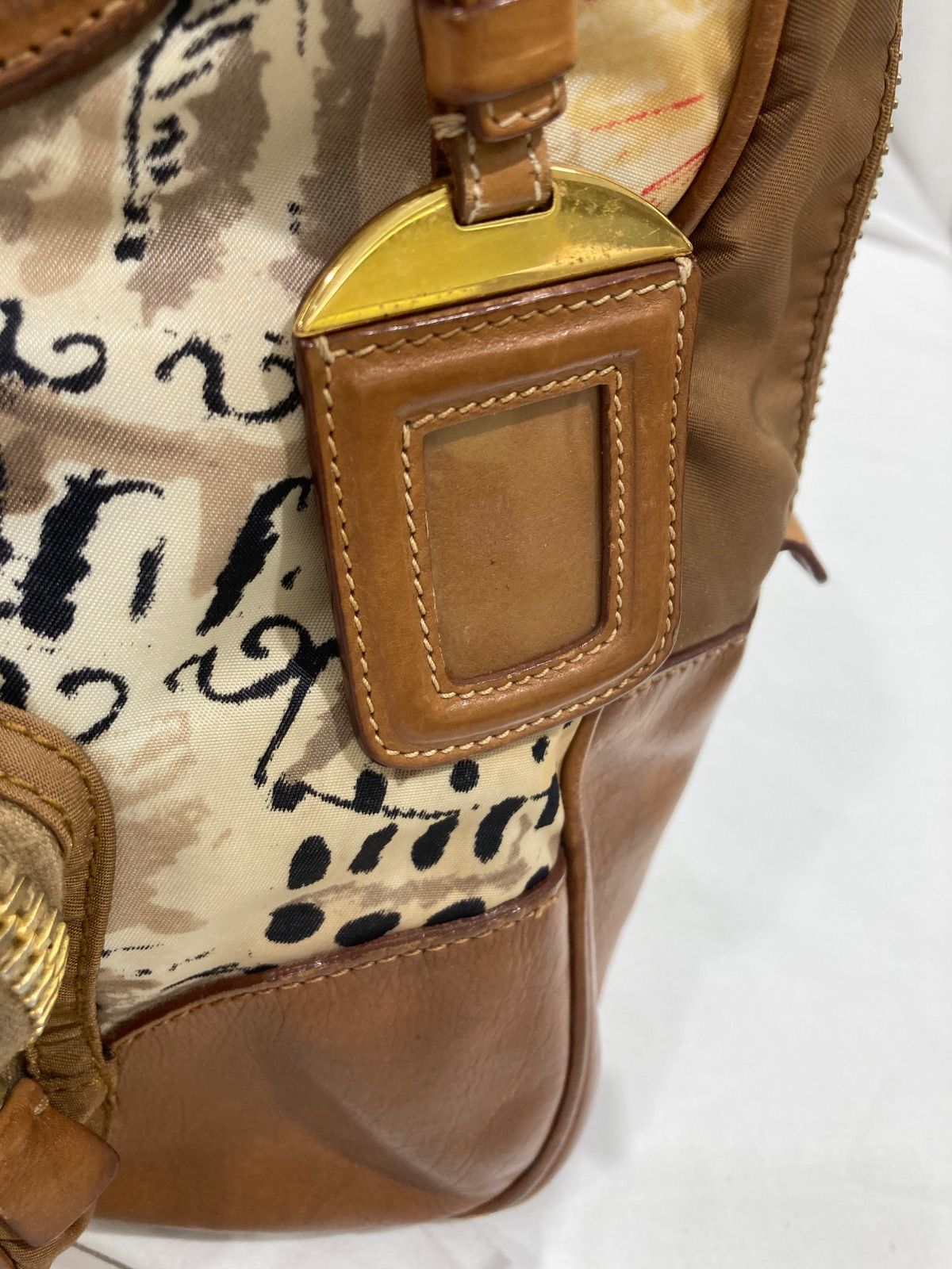 PRADA プラダ オールドプラダ ハンドバッグ トートバッグ ヴェネチア柄