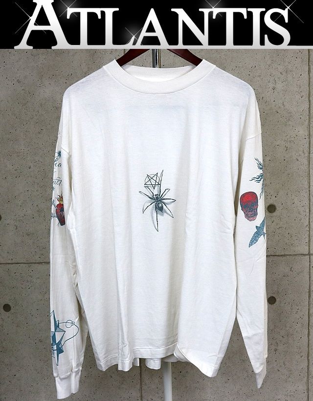 saint michael ロンt（タグ/納品書あり） SAINT MICHAEL 銀座店 セント マイケル 25FW DW_LS TEE TATOO