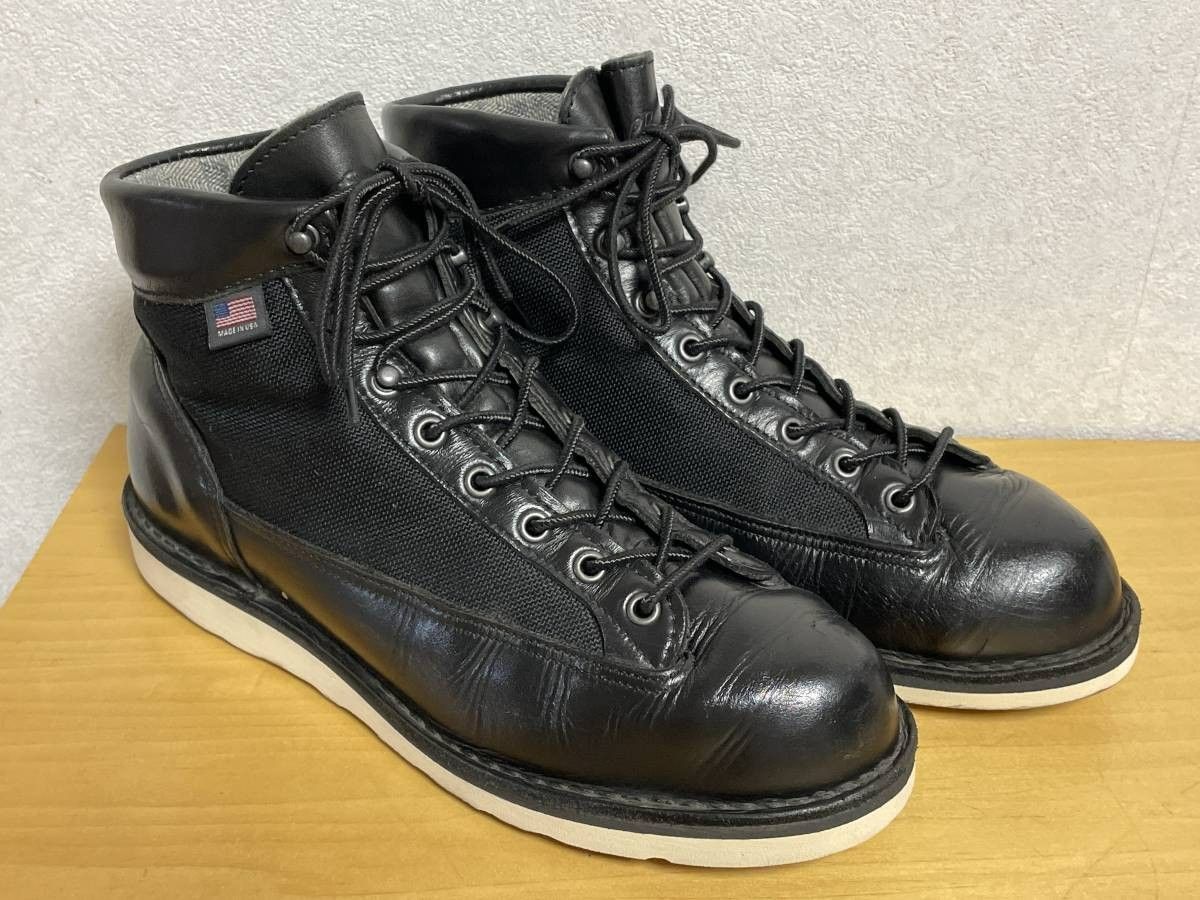 □DANNER LIGHT☆31400X 粗く ダナーライト黒 ☆US7.5EE