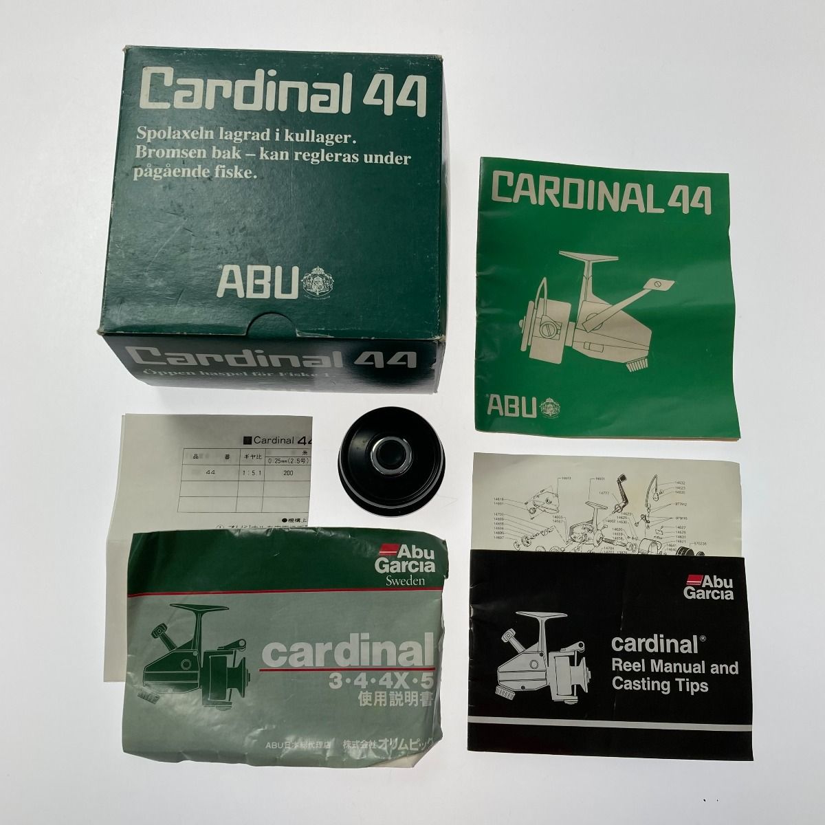 Abu Garcia アブガルシア Cardinal カーディナル 44 復刻版 スピニング