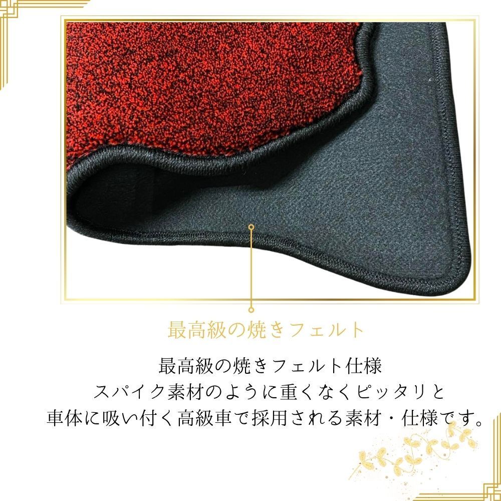 いすず 23エルフ ハイルーフ フット無 R05.03- トラックマット運転席 フロアマット T-Luxury BRIGHTFACE_UK