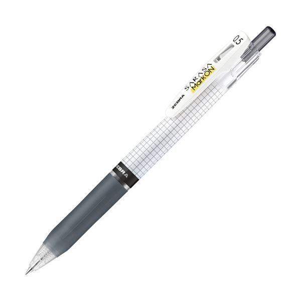 （まとめ） ゼブラ ゲルインクボールペンサラサマークオン 0.5mm 黒 JJ7