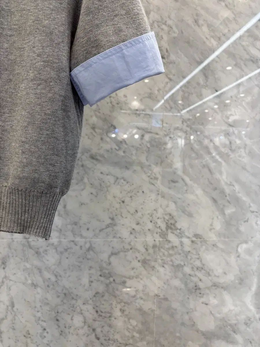  js ニューヨークスタイル 2025 f w シャツ レイヤード スキーム Vネック 半袖 ニット 長袖 ニット セーター