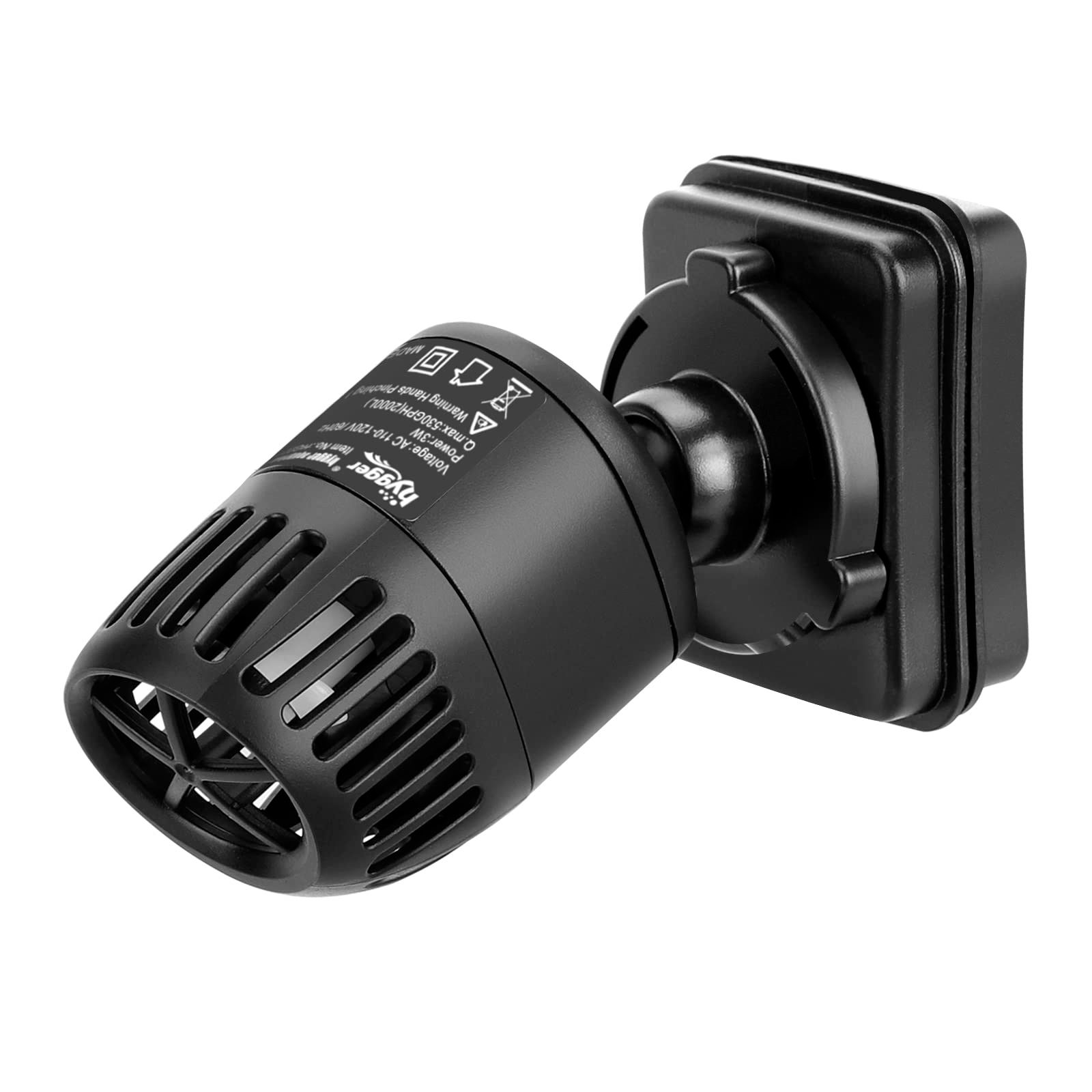 【迅速発送】hygger ウェーブポンプ 水流ポンプ 水中ポンプ 水槽ポンプ アクアリウム 回転式 水槽循環ポンプ 強力 安定 波メーカー マグネット吸盤 淡水・海水 水族館/水槽/家庭魚屋/養魚場 